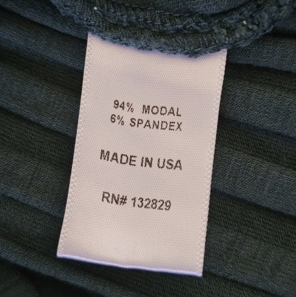 Lovers and Friends Cut Out Ribbed Turtleneck Shirt - Picture 10 of 10